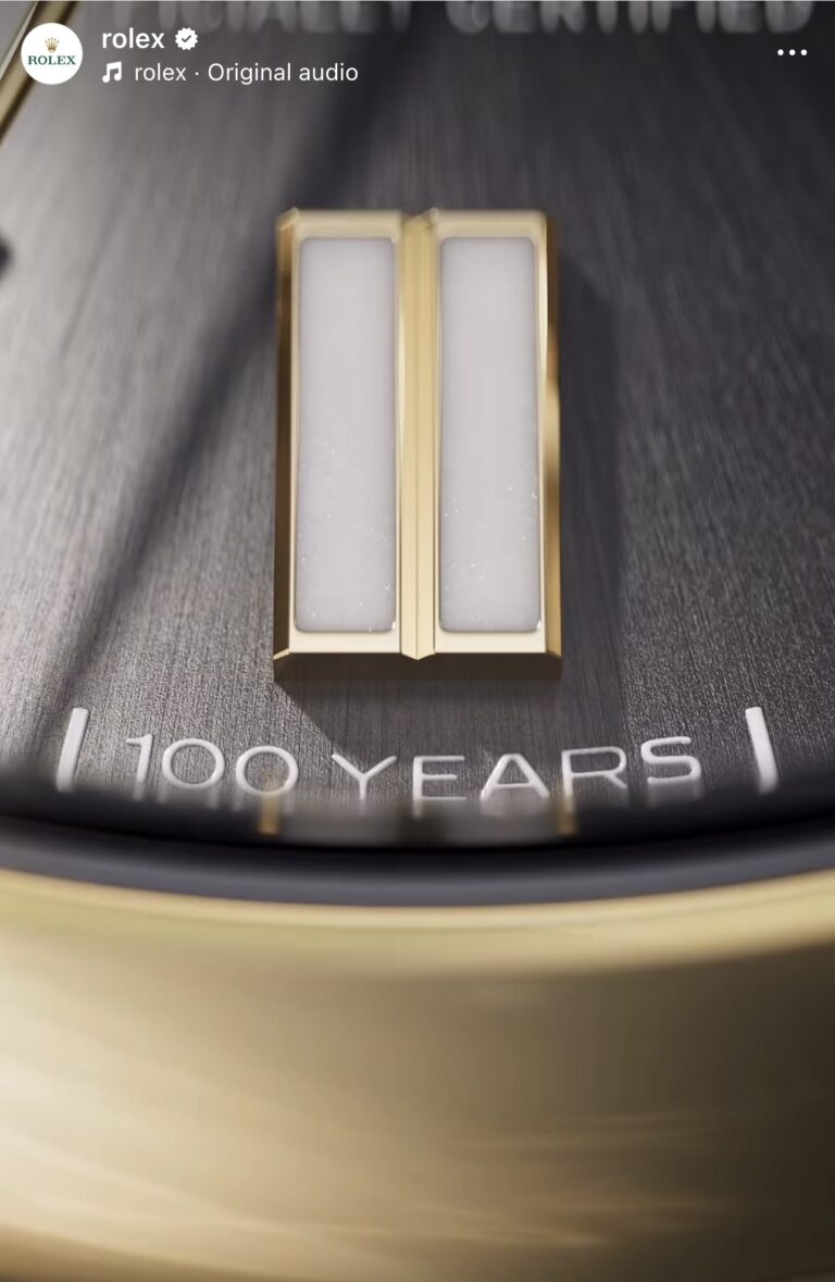 100 de la Rolex Oyster Perpetual